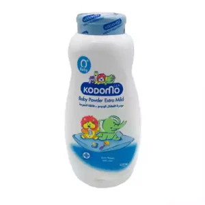 پودر بدن بچه کودومو kodomo extra mild مناسب پوستهای حساس 180 گرم