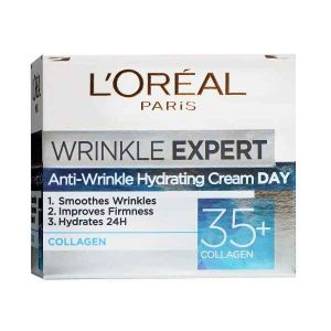 کرم روز ضد چروک لورال l’oreal کلاژن Wrinkle Expert بالای 35 سال 50 میل