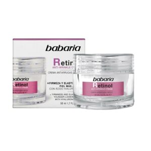 کرم ضدچروک باباریا حاوی رتینول مناسب پوست های مستعد چین و چروک حجم 50 میل