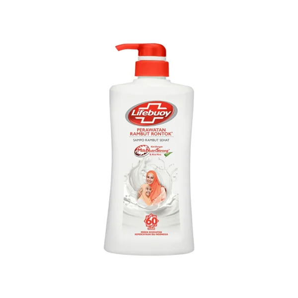 شامپو پمپی لایفبوی lifebuoy مدل ضد ریزش مو anti hair full حجم 680 میل