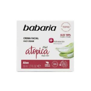 کرم آبرسان باباریا مدل Aloe مناسب پوست آتوپیک حجم 50 میل