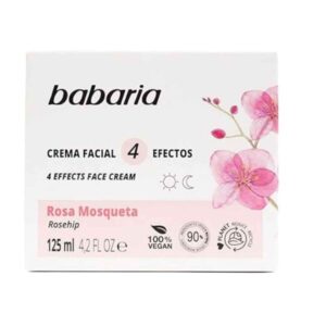 کرم جوانساز ضد چروک و سفت کننده باباریا Babaria مدل Rosa Mosqueta حجم 125 میل