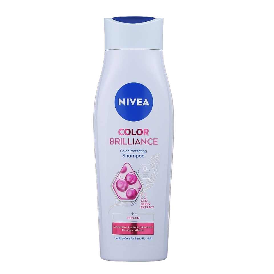شامپو مو محافظ رنگ نیوآ مدل Color Brilliance مخصوص موهای رنگ شده حجم 400 میل