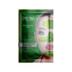 ماسک ورقه ای خزه زنیکس Zenix پاکسازی، آبرسانی و درخشان‌کننده پوست