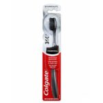 مسواک زغالی کلگیت Colgate Charcoal سایز مدیوم مدل 360 درجه