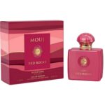 ادکلن زنانه Mouj Red Rocks برند Milestone Perfumes با رایحه گلی و میوه‌ای حجم 95 میل