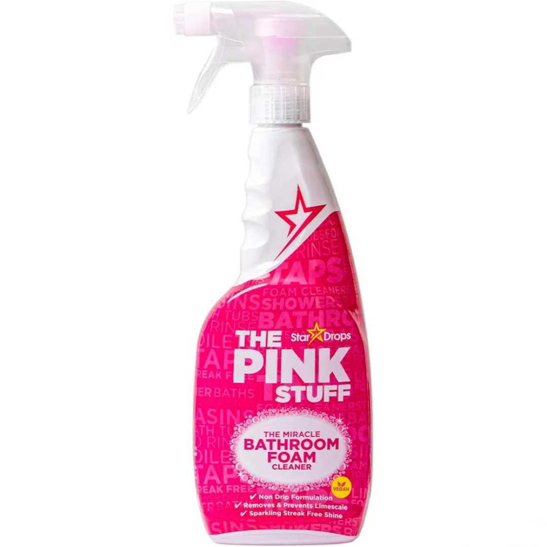 خرید اسپری فوم شوینده حمام پینک مدل The Miracle Bathroom Foam Cleaner حجم 850 میل