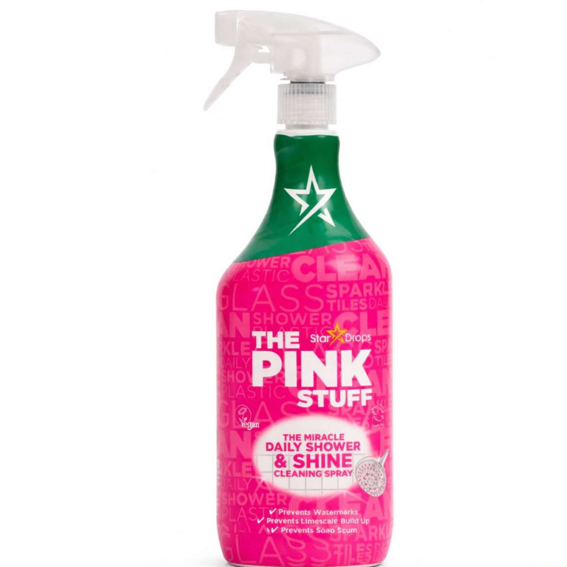 اسپری تمیزکننده و براق‌کننده روزانه حمام پینک Pink حجم 850 میل
