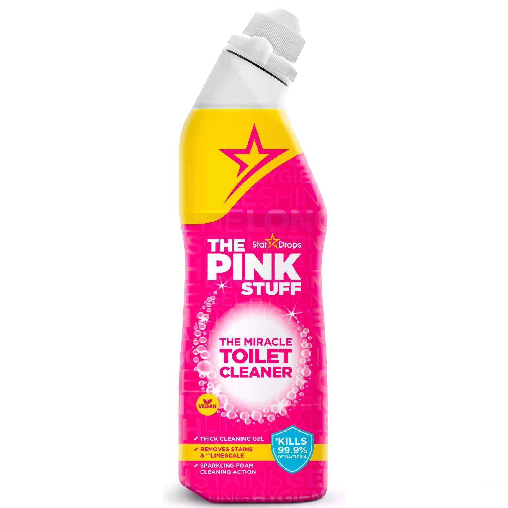 خرید ژل تمیزکننده توالت پینک مدل Miracle Toilet Cleaner حجم 750 میل
