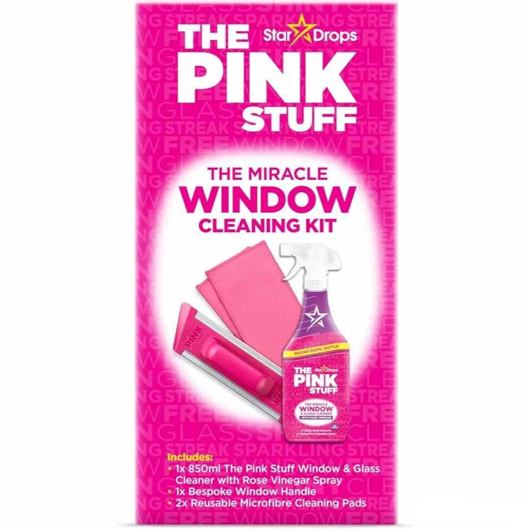 خرید پک معجزه‌آسای شست‌وشوی پنجره و شیشه پینک The Pink Stuff